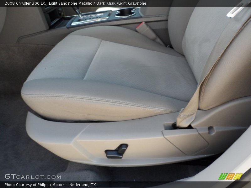 Light Sandstone Metallic / Dark Khaki/Light Graystone 2008 Chrysler 300 LX