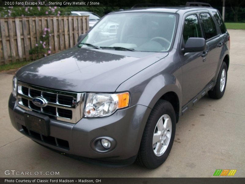 Sterling Grey Metallic / Stone 2010 Ford Escape XLT