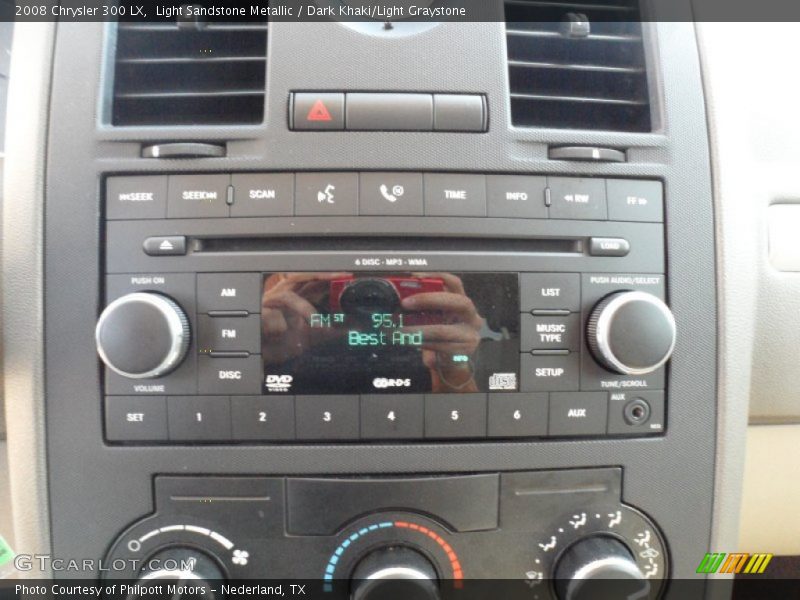 Light Sandstone Metallic / Dark Khaki/Light Graystone 2008 Chrysler 300 LX