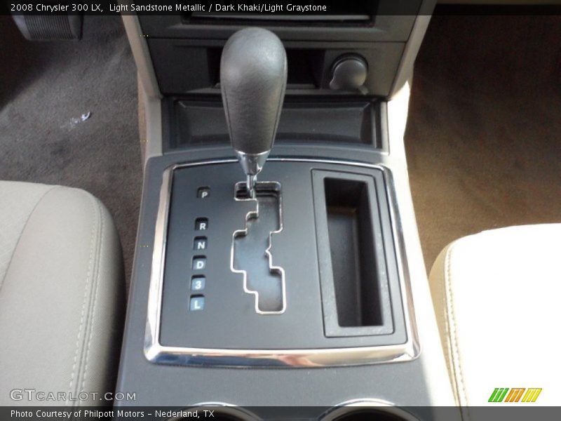Light Sandstone Metallic / Dark Khaki/Light Graystone 2008 Chrysler 300 LX