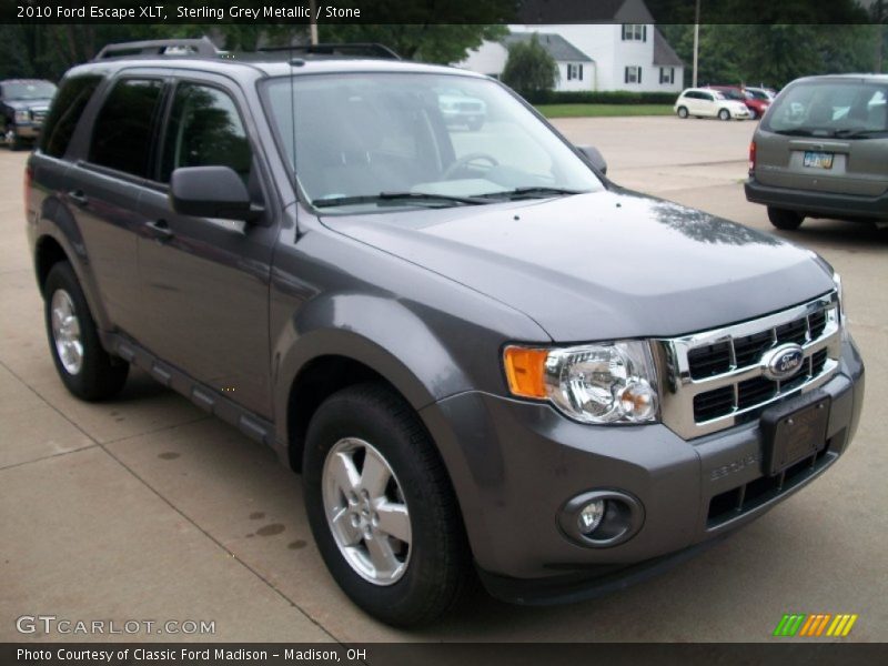 Sterling Grey Metallic / Stone 2010 Ford Escape XLT
