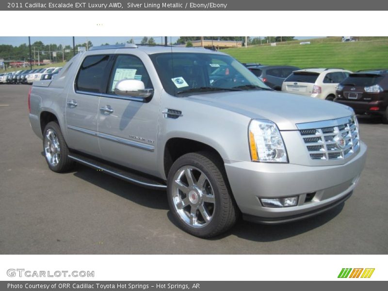 Front 3/4 View of 2011 Escalade EXT Luxury AWD