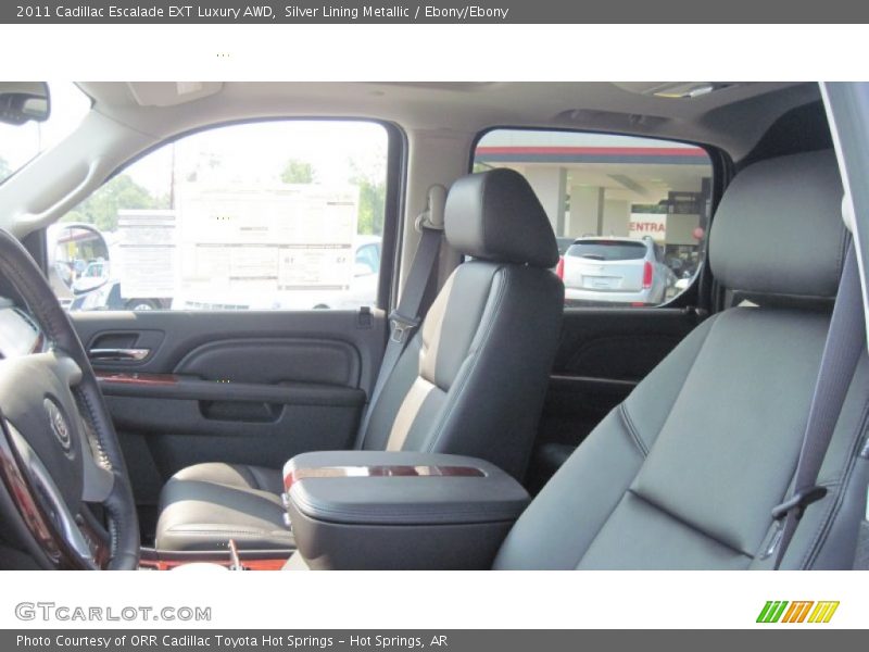 Silver Lining Metallic / Ebony/Ebony 2011 Cadillac Escalade EXT Luxury AWD