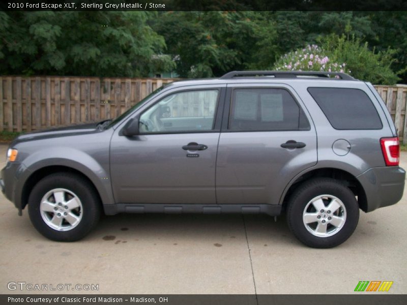 Sterling Grey Metallic / Stone 2010 Ford Escape XLT