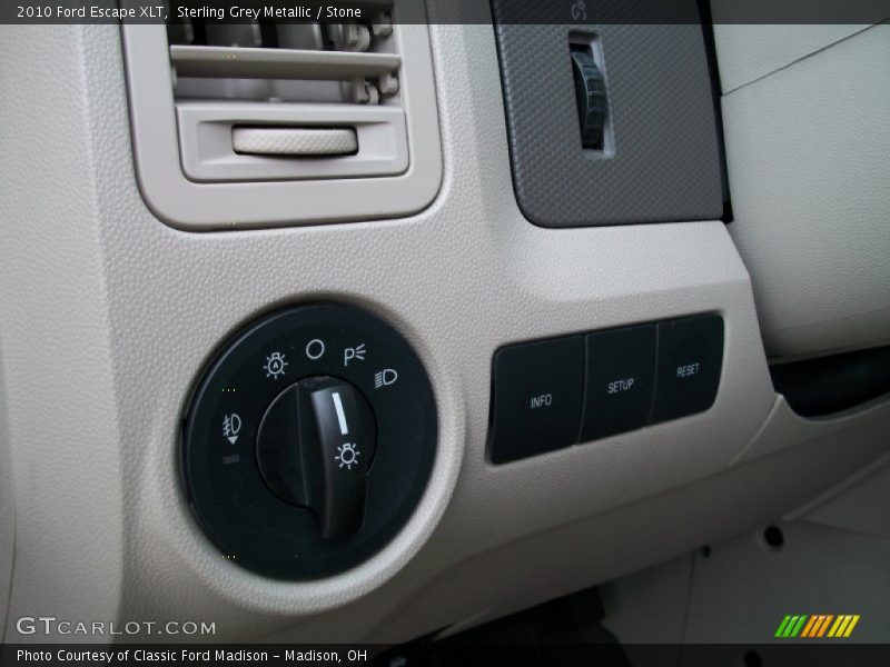 Sterling Grey Metallic / Stone 2010 Ford Escape XLT