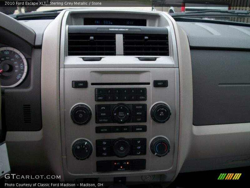 Sterling Grey Metallic / Stone 2010 Ford Escape XLT