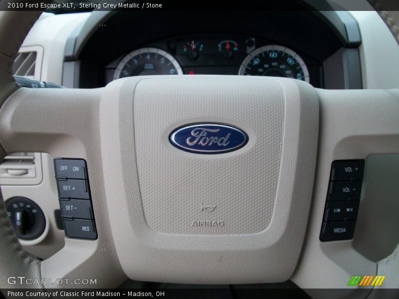 Sterling Grey Metallic / Stone 2010 Ford Escape XLT