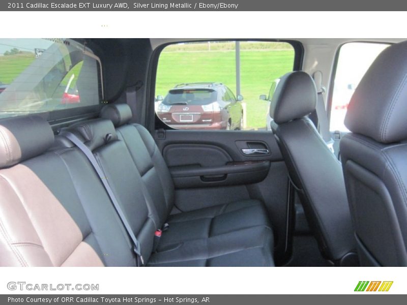 Silver Lining Metallic / Ebony/Ebony 2011 Cadillac Escalade EXT Luxury AWD
