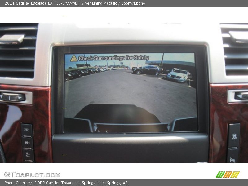 Silver Lining Metallic / Ebony/Ebony 2011 Cadillac Escalade EXT Luxury AWD