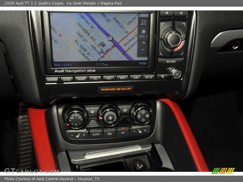 Navigation of 2008 TT 3.2 quattro Coupe