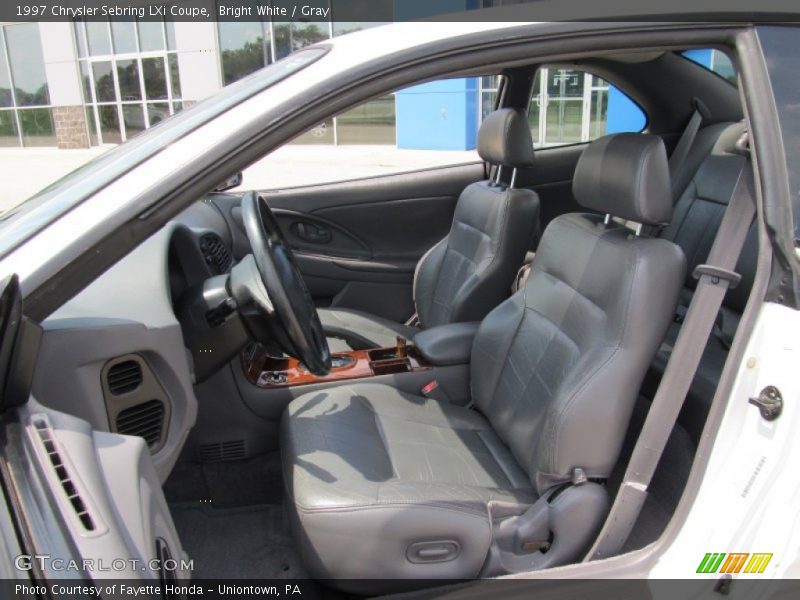  1997 Sebring LXi Coupe Gray Interior