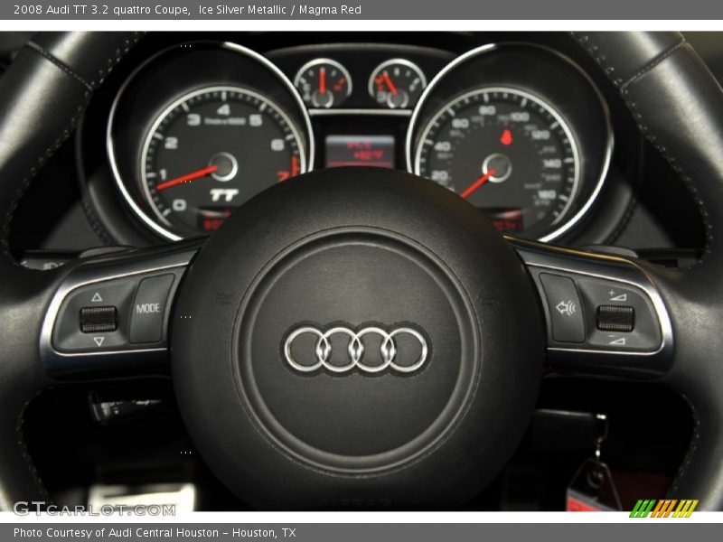 Controls of 2008 TT 3.2 quattro Coupe