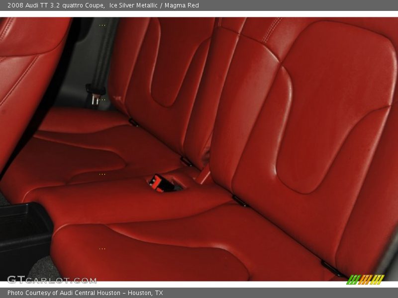  2008 TT 3.2 quattro Coupe Magma Red Interior