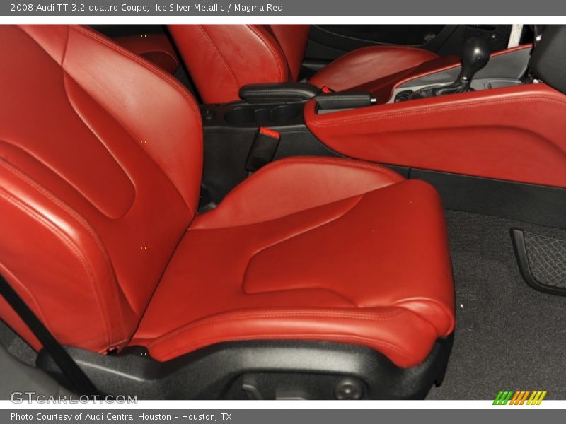  2008 TT 3.2 quattro Coupe Magma Red Interior
