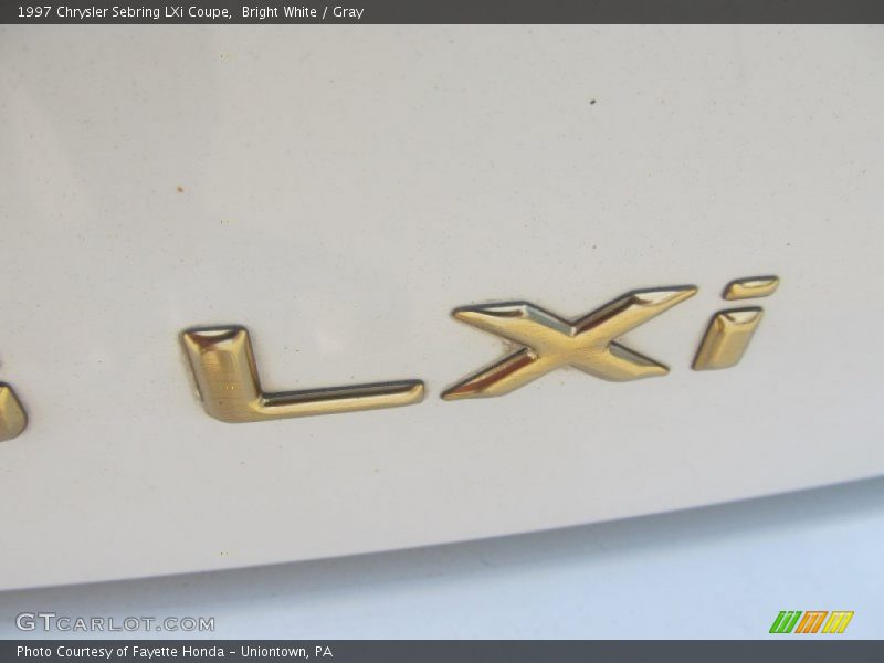  1997 Sebring LXi Coupe Logo