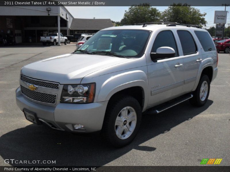 Sheer Silver Metallic / Ebony 2011 Chevrolet Tahoe LT 4x4