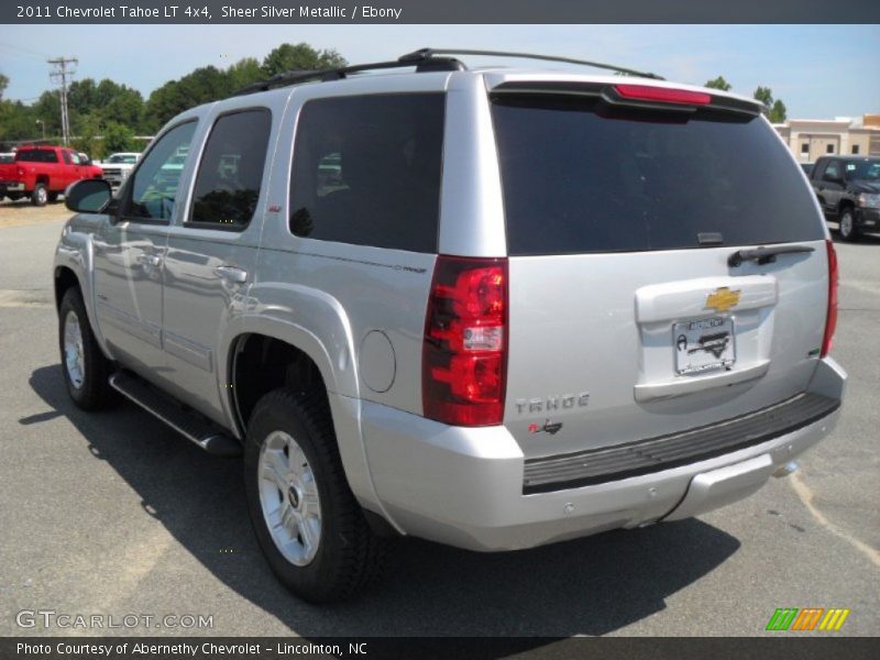 Sheer Silver Metallic / Ebony 2011 Chevrolet Tahoe LT 4x4
