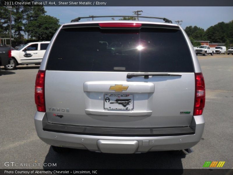 Sheer Silver Metallic / Ebony 2011 Chevrolet Tahoe LT 4x4