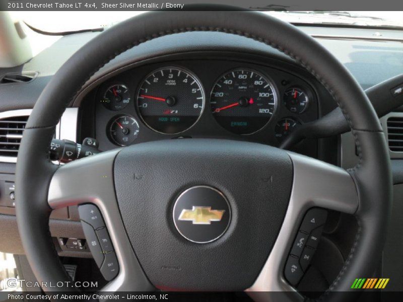 Sheer Silver Metallic / Ebony 2011 Chevrolet Tahoe LT 4x4