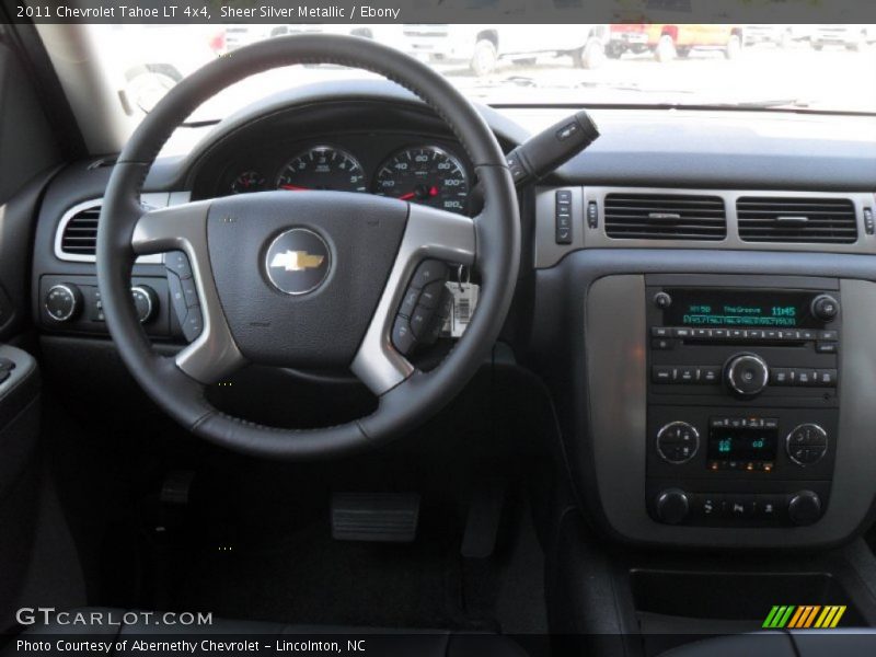 Sheer Silver Metallic / Ebony 2011 Chevrolet Tahoe LT 4x4