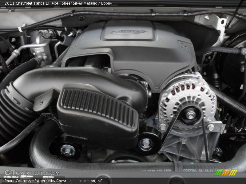Sheer Silver Metallic / Ebony 2011 Chevrolet Tahoe LT 4x4