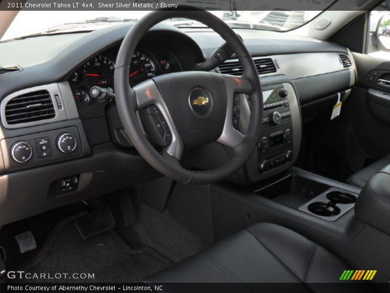 Sheer Silver Metallic / Ebony 2011 Chevrolet Tahoe LT 4x4