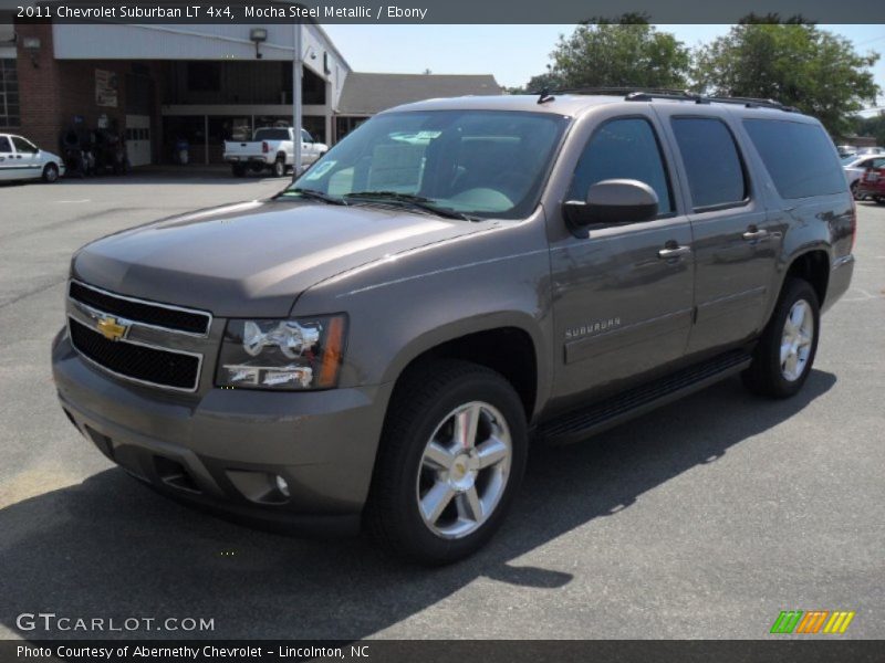 Mocha Steel Metallic / Ebony 2011 Chevrolet Suburban LT 4x4