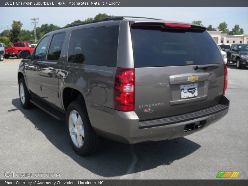 Mocha Steel Metallic / Ebony 2011 Chevrolet Suburban LT 4x4