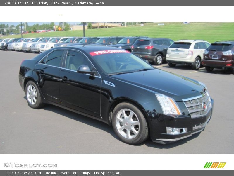 Front 3/4 View of 2008 CTS Sedan