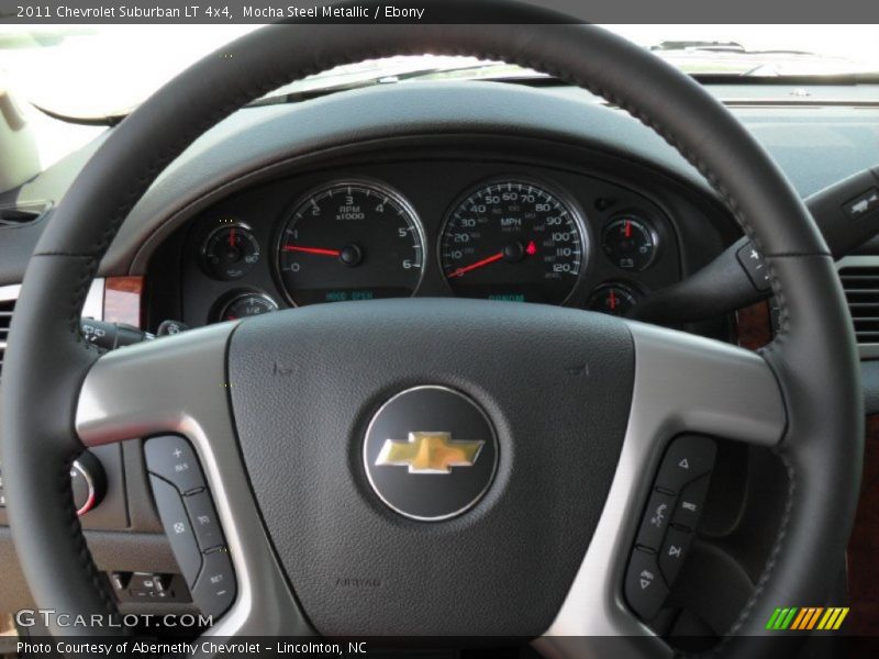 Mocha Steel Metallic / Ebony 2011 Chevrolet Suburban LT 4x4