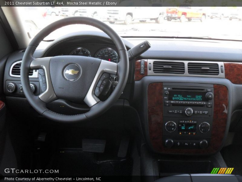 Mocha Steel Metallic / Ebony 2011 Chevrolet Suburban LT 4x4