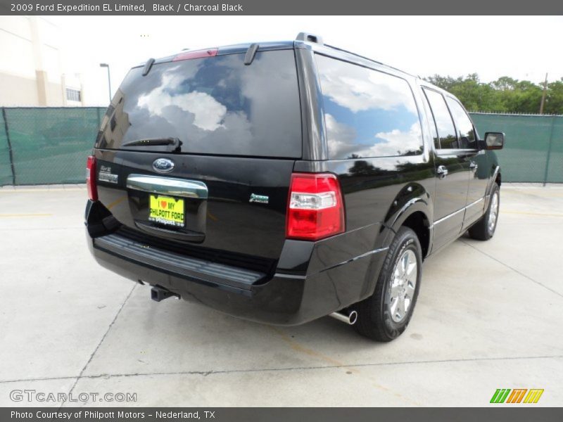 Black / Charcoal Black 2009 Ford Expedition EL Limited