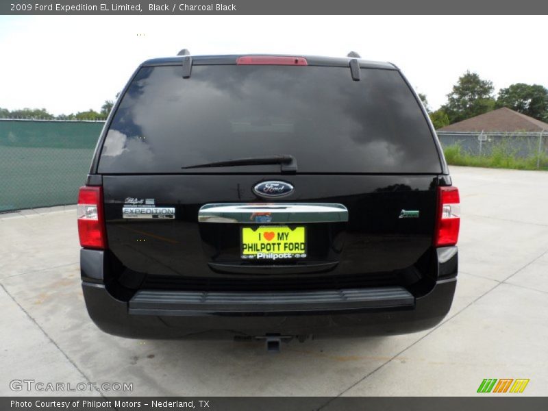 Black / Charcoal Black 2009 Ford Expedition EL Limited