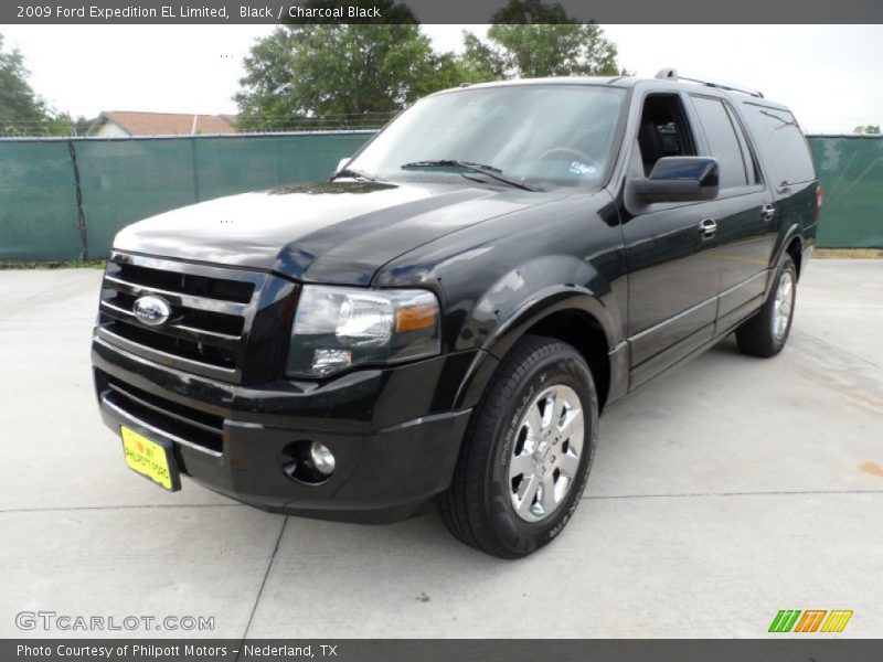 Black / Charcoal Black 2009 Ford Expedition EL Limited