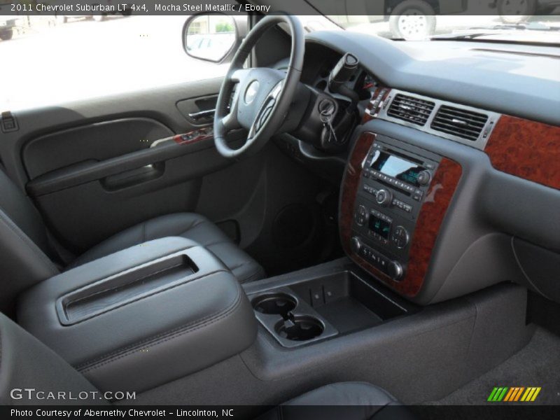 Mocha Steel Metallic / Ebony 2011 Chevrolet Suburban LT 4x4