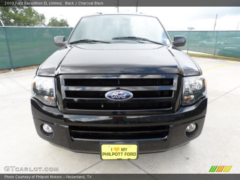 Black / Charcoal Black 2009 Ford Expedition EL Limited