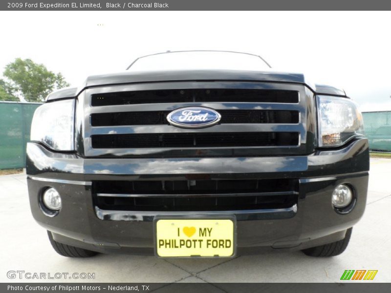 Black / Charcoal Black 2009 Ford Expedition EL Limited