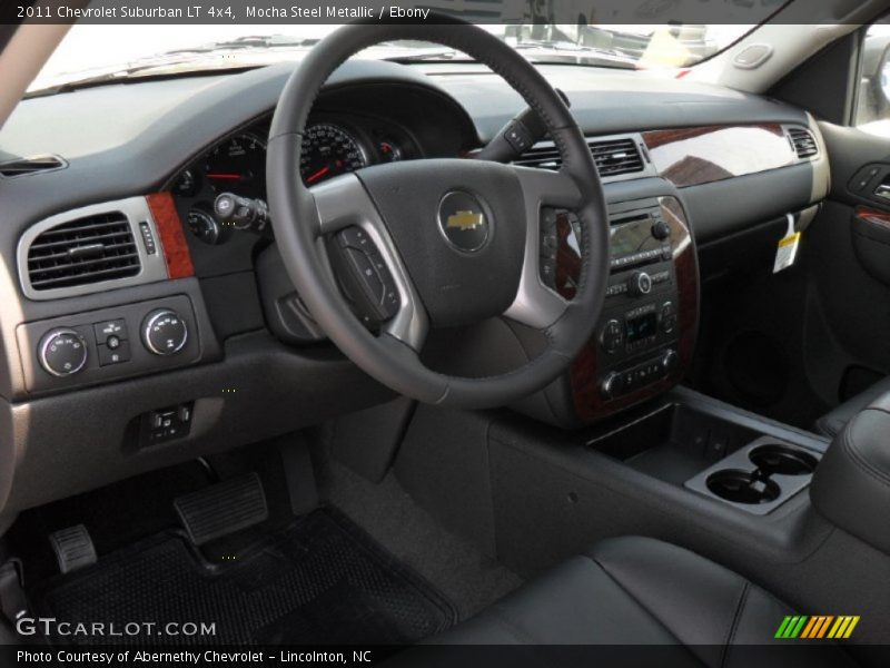 Mocha Steel Metallic / Ebony 2011 Chevrolet Suburban LT 4x4