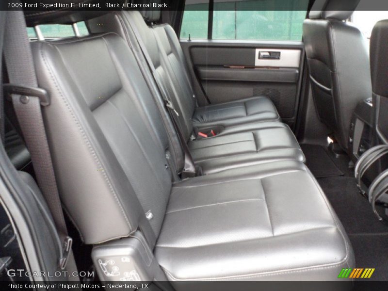  2009 Expedition EL Limited Charcoal Black Interior