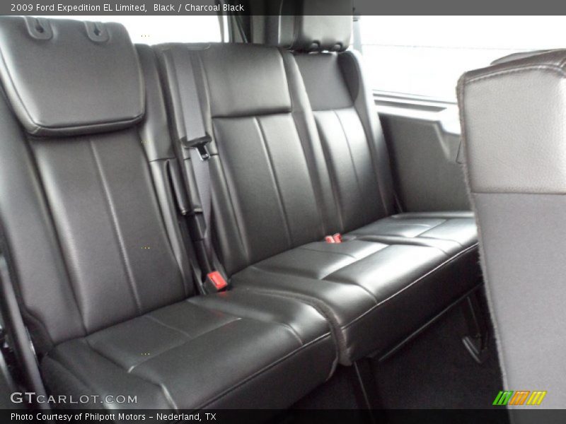  2009 Expedition EL Limited Charcoal Black Interior