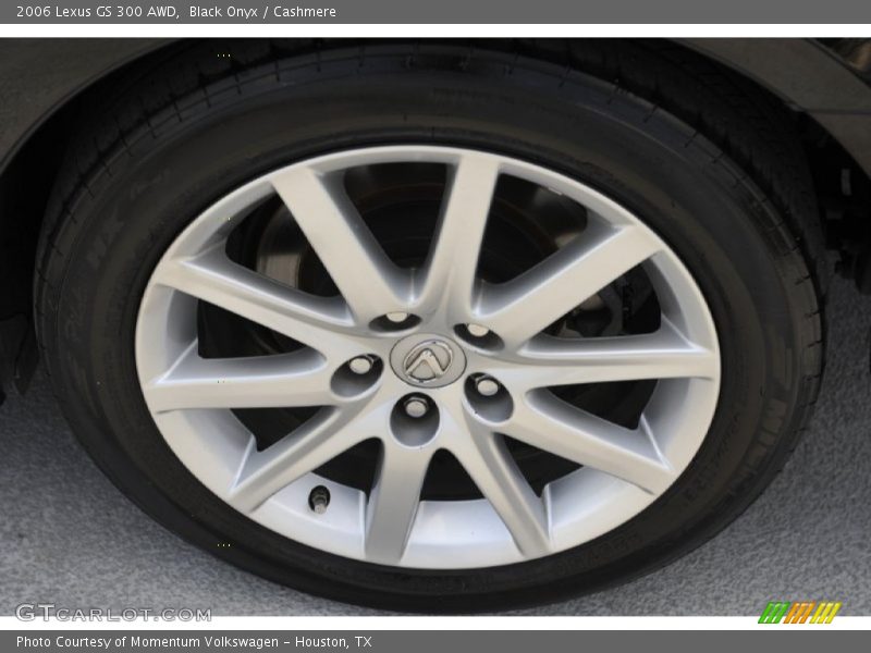 Black Onyx / Cashmere 2006 Lexus GS 300 AWD