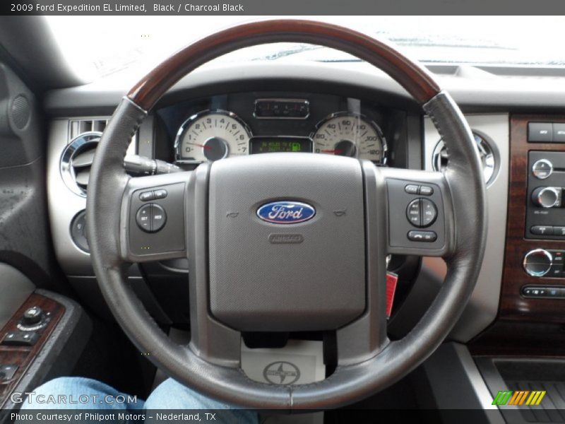  2009 Expedition EL Limited Steering Wheel