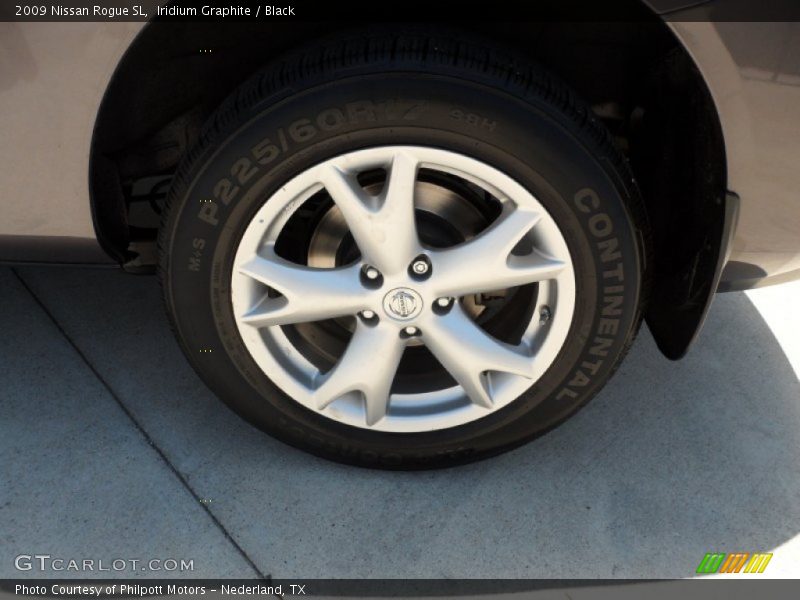 Iridium Graphite / Black 2009 Nissan Rogue SL