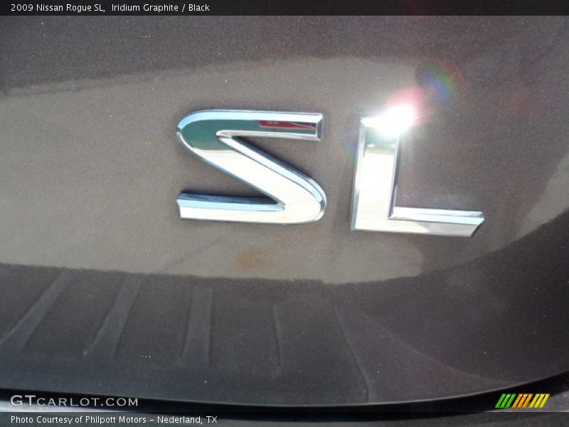 Iridium Graphite / Black 2009 Nissan Rogue SL