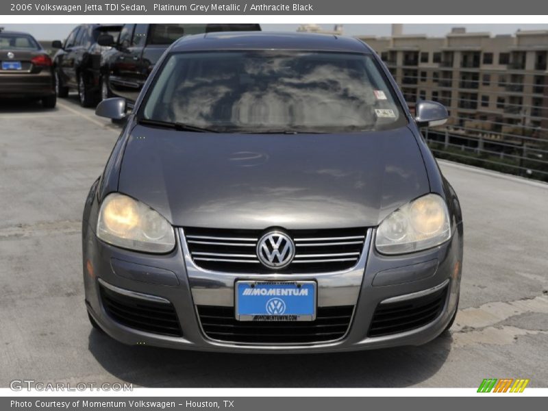 Platinum Grey Metallic / Anthracite Black 2006 Volkswagen Jetta TDI Sedan