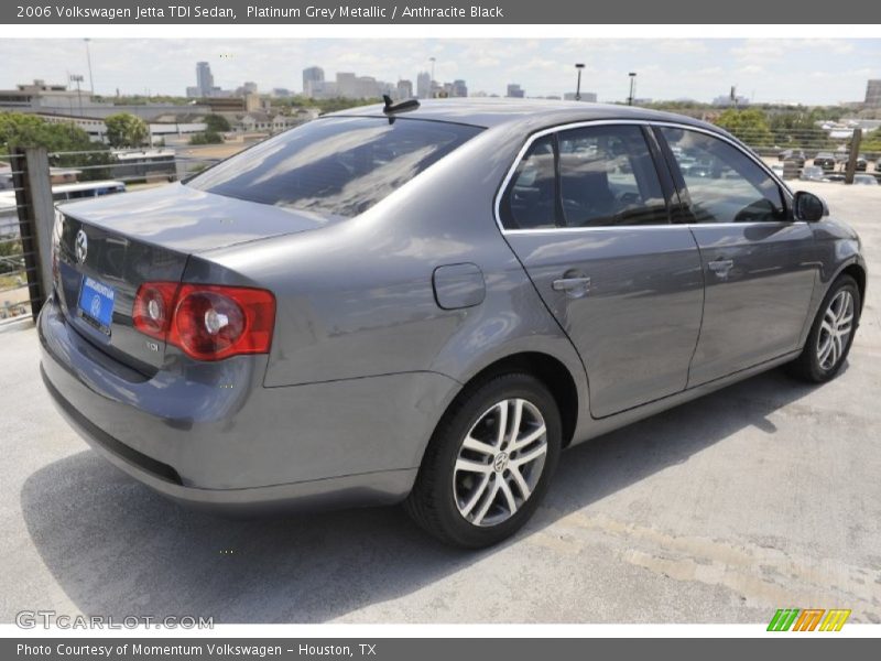 Platinum Grey Metallic / Anthracite Black 2006 Volkswagen Jetta TDI Sedan