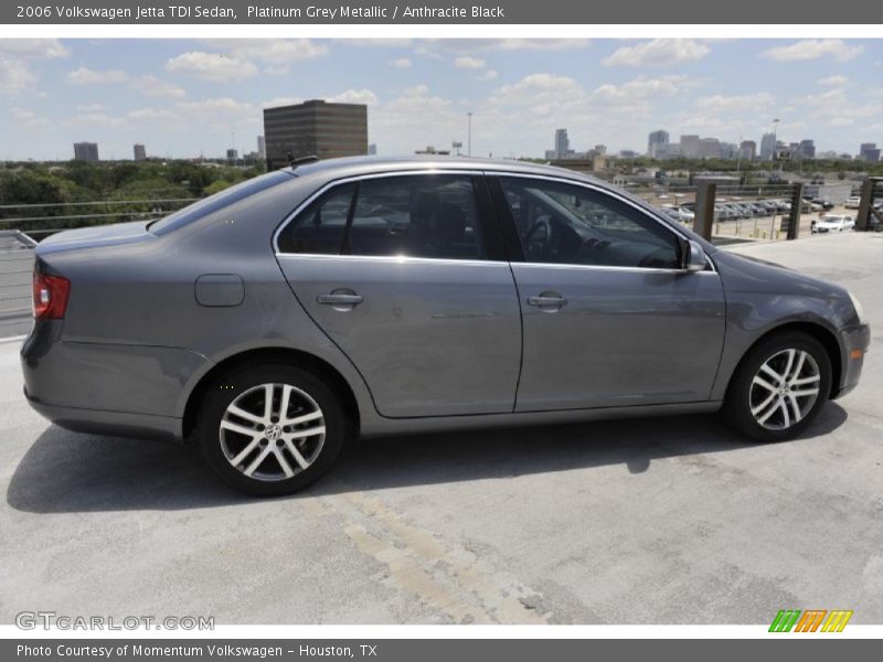Platinum Grey Metallic / Anthracite Black 2006 Volkswagen Jetta TDI Sedan