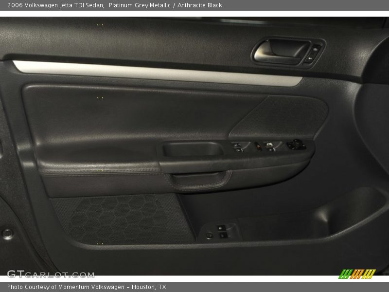 Platinum Grey Metallic / Anthracite Black 2006 Volkswagen Jetta TDI Sedan