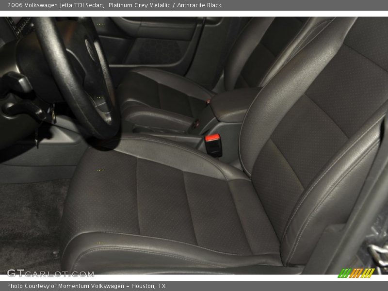 Platinum Grey Metallic / Anthracite Black 2006 Volkswagen Jetta TDI Sedan