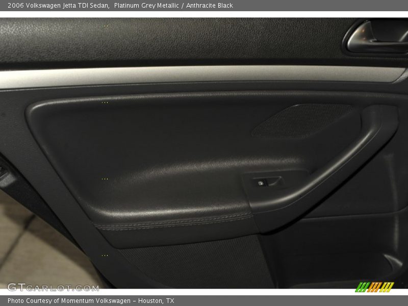 Platinum Grey Metallic / Anthracite Black 2006 Volkswagen Jetta TDI Sedan